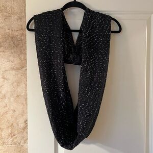 Black Infinity Scarf